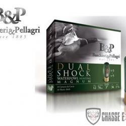 10 Cartouches B&P Dual Shock Magnum 36 Cal 12/76 pb 5+3