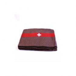 Couverture Armée Suisse - 100 % laine de mouton