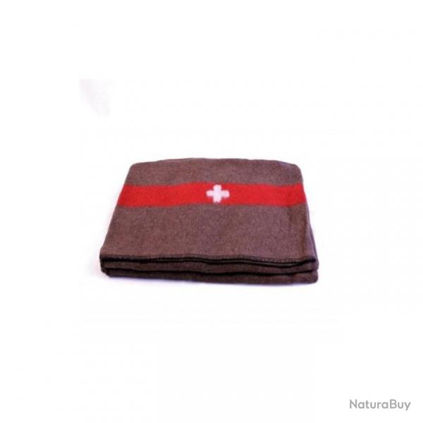 Couverture Arme Suisse - 100 % laine de mouton
