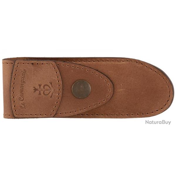 LE CAMARGUAIS - CASFC_F - ETUI CUIR MARRON