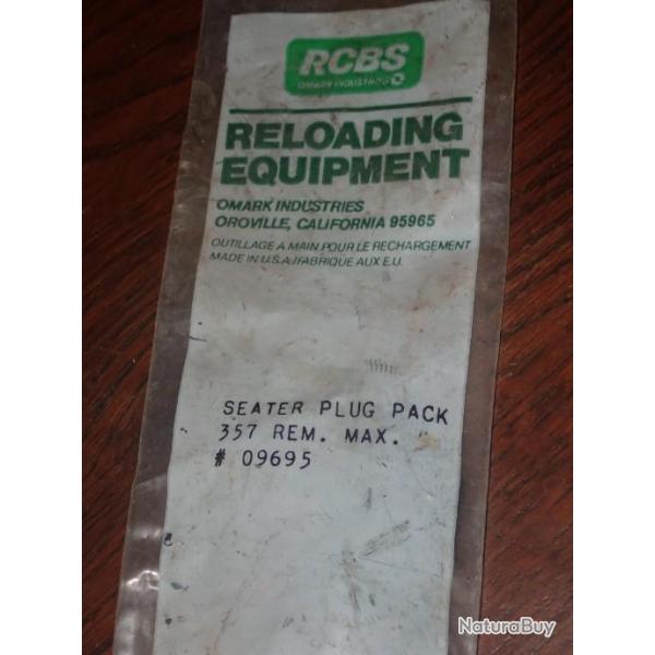 Kit RCBS Seater 357 remington maximum - N 09695 - Neuf sous emballage