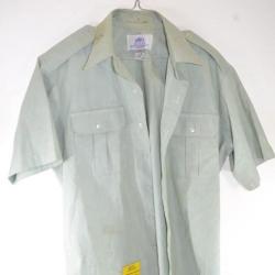 Chemise Américaine size 16 DSCP Garrison Collection Shirt Man's short sleeve AG415