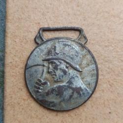 MEDAILLE OEUVRE DES PUPILLES SAPEURS POMPIER FRANCAIS