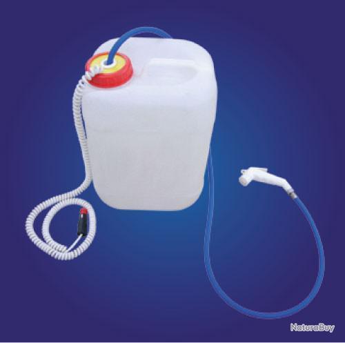 Bidon Plastique 20L Grande Ouverture 18,5 Cm – Alimentaire HDPE Sans BPA – Poignée Confort & Couvercle Étanché – Parfait Pour Eau Potable & Stockage !