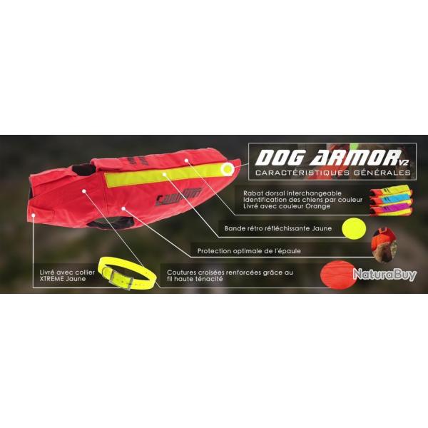 Gilet protect DOG ARMOR V3 teckel