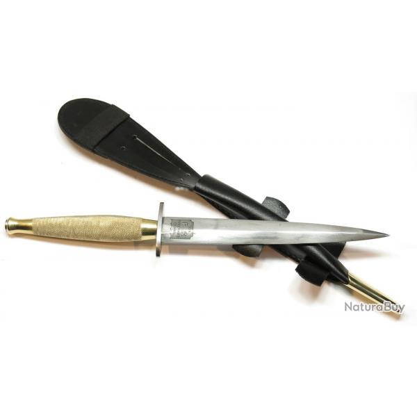 Dague anglaise Fairban fourreau noir