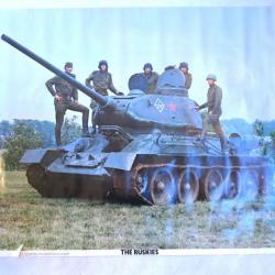 Poster Russe the Ruskies T34