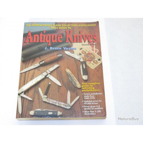 Livre Antique knives par Bruce Voyles et1