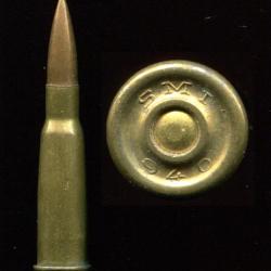 8 mm Lebel Italienne 39-45 - marquage en relief = SMI 940