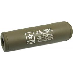 REP SILENCIEUX US ARMY UNIVERSEL 110X30MM TAN - KING ARMS