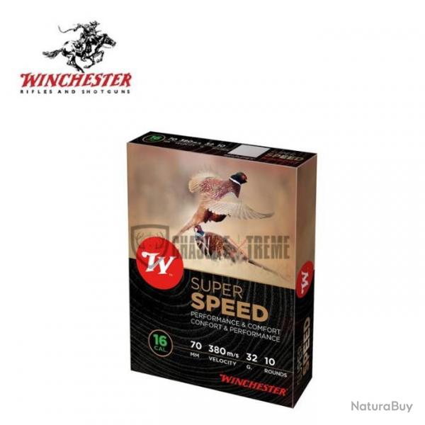 10 Cartouches WINCHESTER Super Speed Gnration 2 32g cal 16/70 PB 2