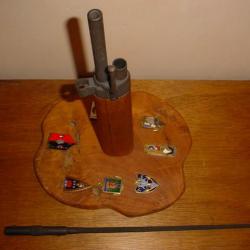 Rare Porte fanion de bureau.