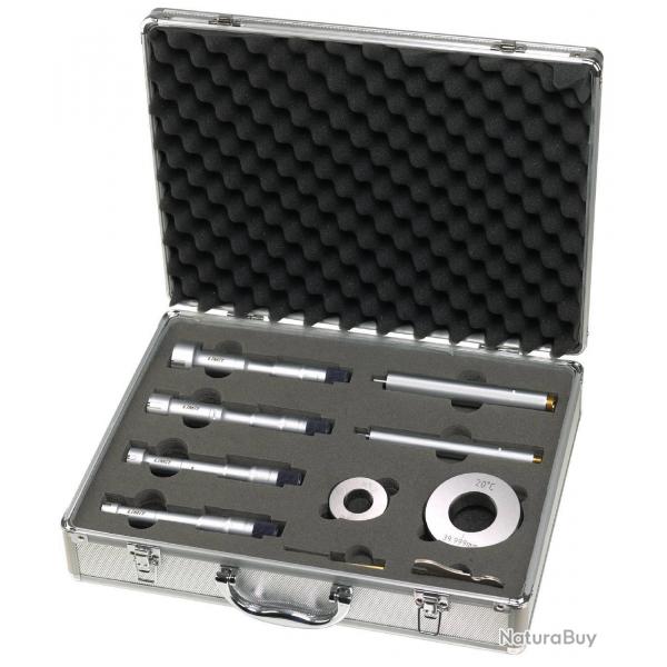 Ensemble de 4 micromtres d'intrieur  trois points 50-63 mm 62-75 mm 75-88 mm et 87-100 mm L