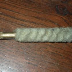 Ecouvillon de nettoyage - tampon de laine - diamètre 11mm - déjà utilisé