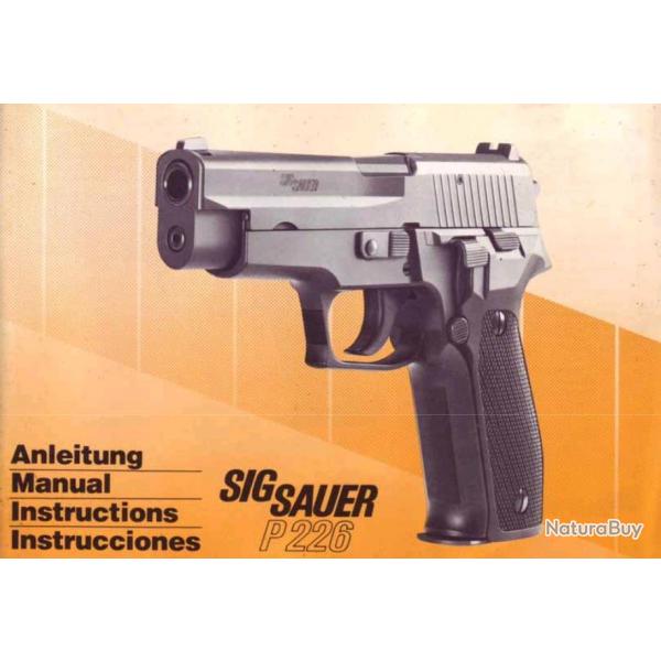 Notice Pistolet SIG P226