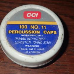 Boite vide d'amorce CCI - percussion caps N°11