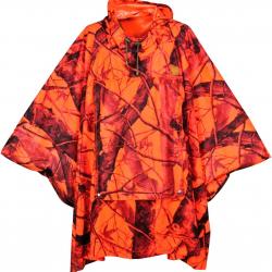 Poncho chasse orange camo (Couleur: Signalcamo, Taille: 4XL)