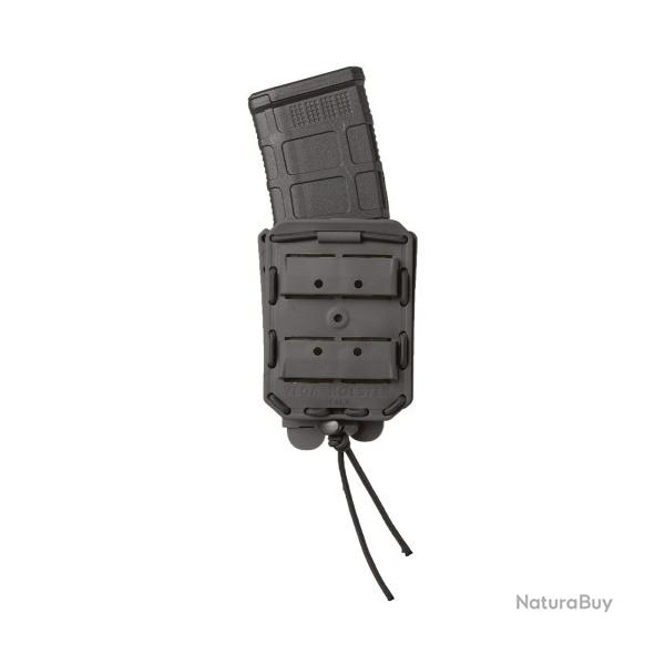 Porte-Chargeur Simple VEGA Bungy pour M4/AR15 Noir