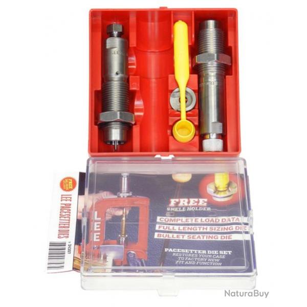 Jeu de 2 outils avec support douille Collet 2 Die Set Lee Precision 90715 - Calibre 30-06