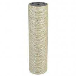 Arbre à chat griffoir grattoir niche jouet animaux peluché 8 x 30 cm 8 mm beige 3702033