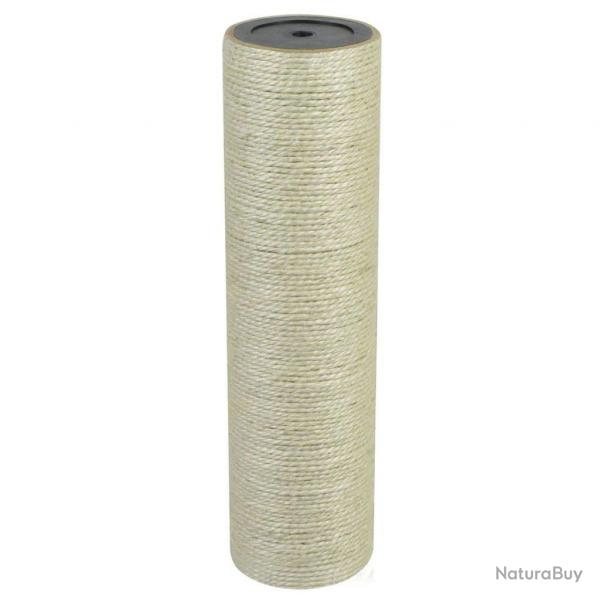 Arbre  chat griffoir grattoir niche jouet animaux peluch 8 x 30 cm 8 mm beige 3702033