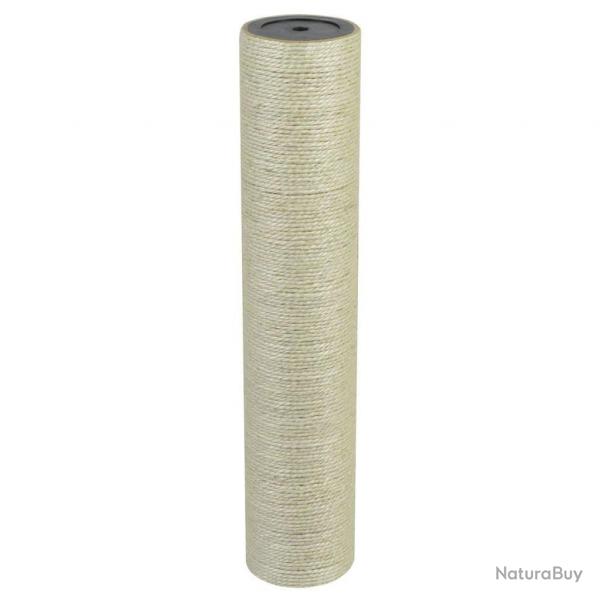 Arbre  chat griffoir grattoir niche jouet animaux peluch 8 x 40 cm 8 mm beige 3702035