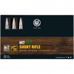 Cartouches .300 Win. Mag. HIT Short Rifle 165 grs. (Calibre: .300 Win. Mag.)