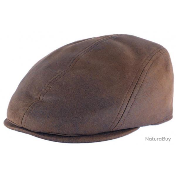 Casquette Marron Tradition Imitation Cuir Suedine Cration Franaise Marron
