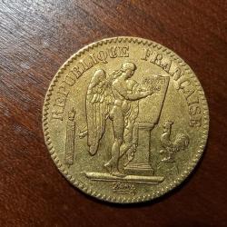 SUP 1849A Génie, IIe République - Pièce 20 Francs Or