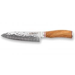 WUSAKI - WU8003 - COUTEAU SANTOKU ALVÉOLÉ