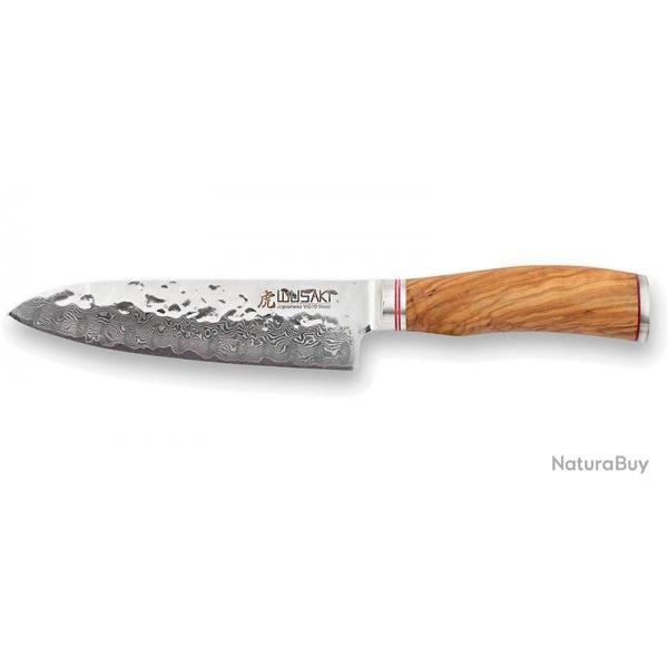 WUSAKI - WU8003 - COUTEAU SANTOKU ALVOL