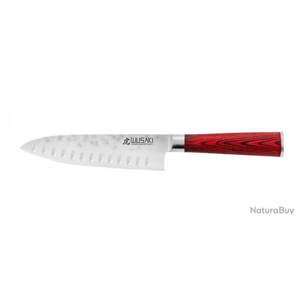 WUSAKI - WU8016 - COUTEAU SANTOKU