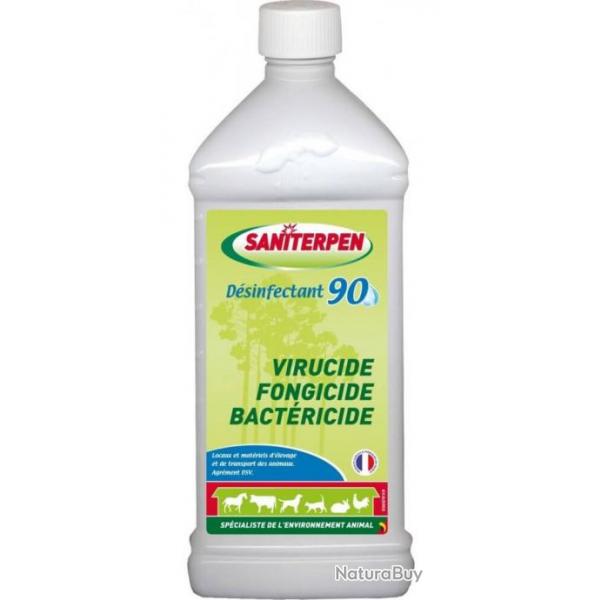 Dsinfectant 90 virucide fongicide bactricide 1L SANITERPEN