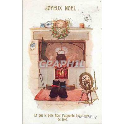 Carte Postale Ancienne Joyeux Noel Cartes Postales Diverses