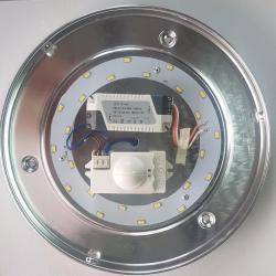 Led Applique 260mm 14W avec détecteur réglable 4000K Look Industriel