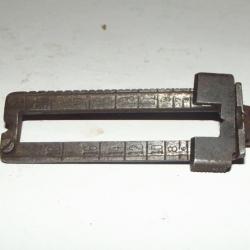 Planchette de hausse de Mauser 1871