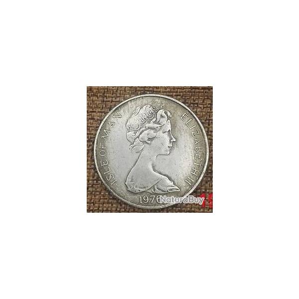 monnaie Britannique 1976 ELIZABETH II  One Crown