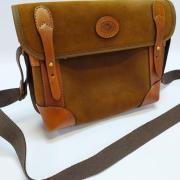 Sac Bandoulière Homme Marron Clair - Cuir PU étanche, Style Rétro, Grande Capacité