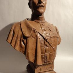 Buste du Maréchal Pétain taille moyenne
