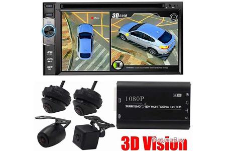 Camera 360 Voiture Systeme De Surveillance Panoramique Accessoires Divers 6187113