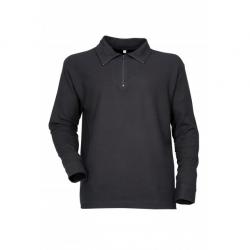 Chemise F1 coton noire NEUVE