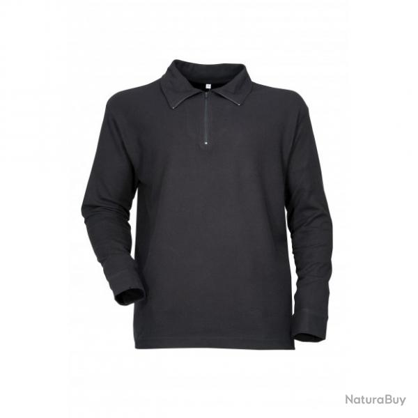 Chemise F1 coton noire NEUVE