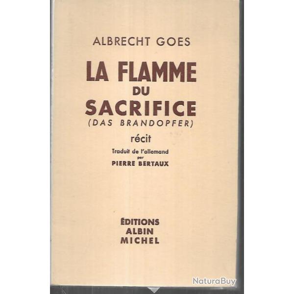 la flamme du sacrifice albrecht goes , allemagne national-socialiste