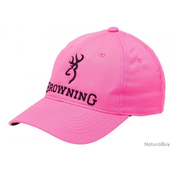 Casquette femme rose BROWNING