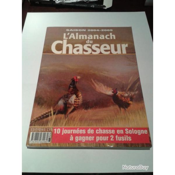 L'Almanach du Chasseur saison 2004 - 2005