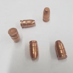 Balles MPF Cuivrées 8 mm RNFP 130 Grains TMJL Ø 323" par 500
