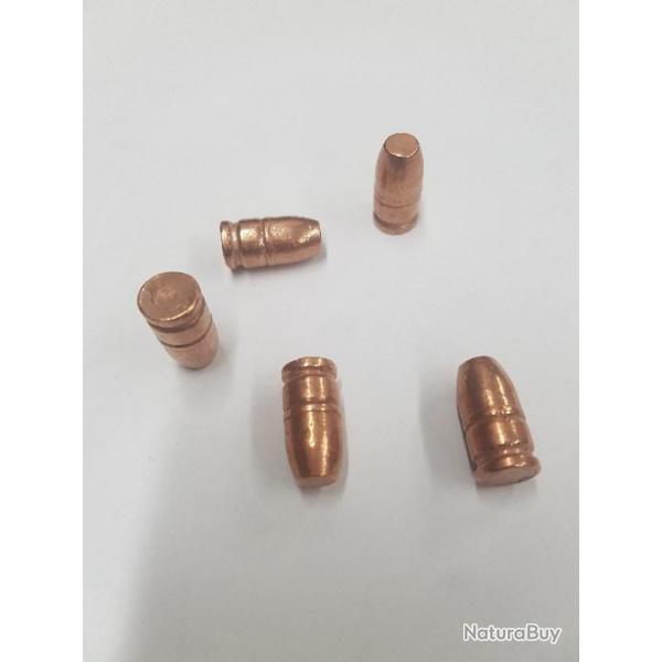 Balles MPF Cuivres 8 mm RNFP 130 Grains TMJL  323" par 500