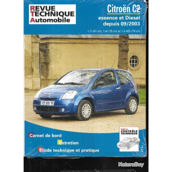 citroen c2 essence et diesel depuis 09-2003 , revue technique automobile etai