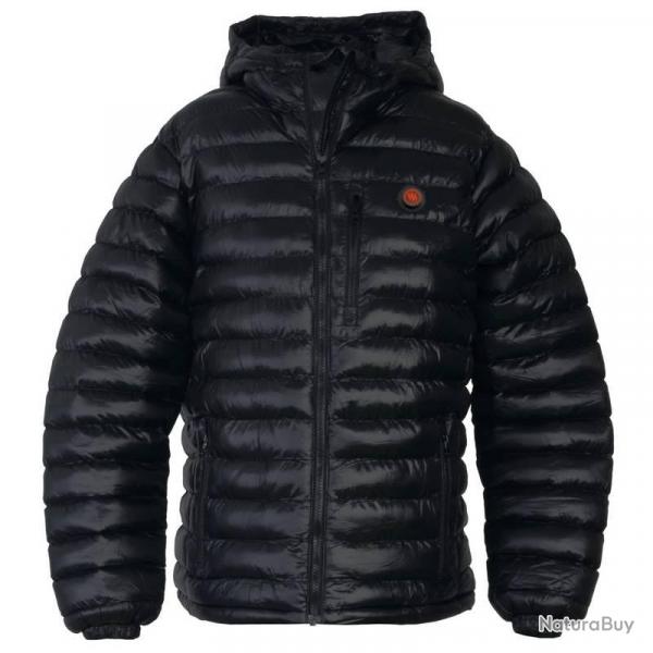 Doudoune matelasse chauffante homme. Glovii Blanc