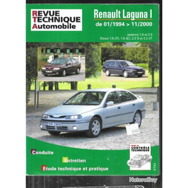renault laguna I 01-1994  11-2000 essence et diesel   revue technique automobile etai